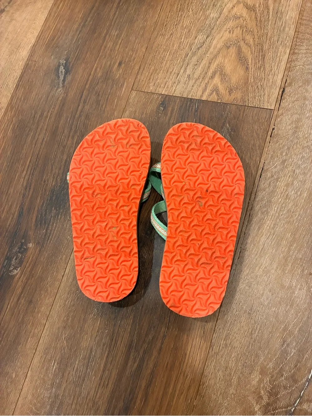 Teva Blue Strap Sandals Shoes Flip Flops Outdoor Play 12 Girl